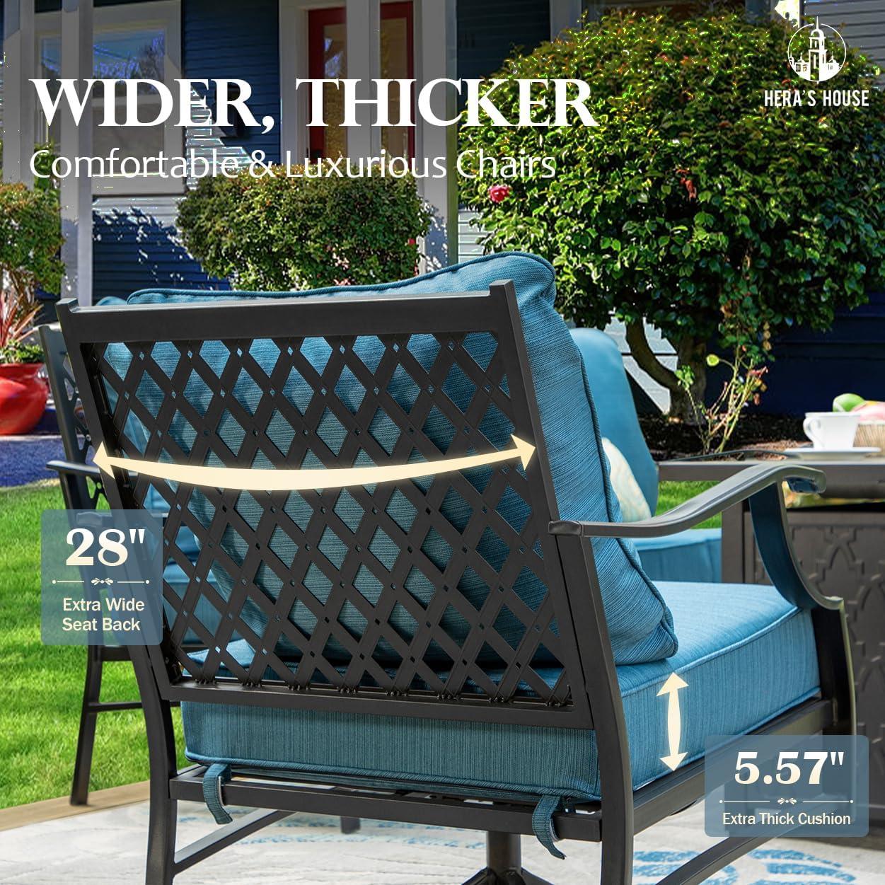 Our Honest Take on HERA'S HOUSE 6-Piece Patio Set with Fire Pit