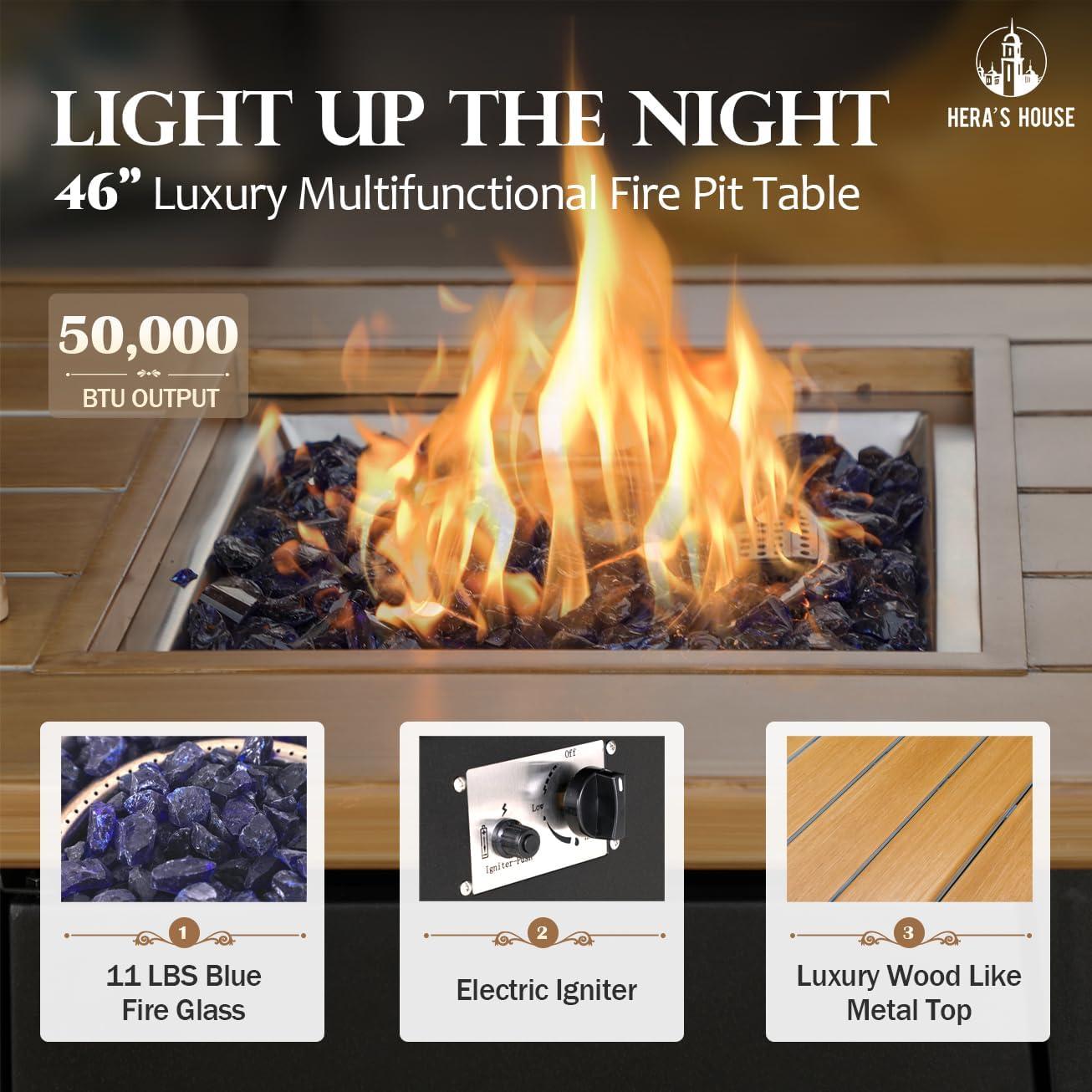 Our Honest Take on HERA'S HOUSE⁤ 4-Piece Patio ‍Fire Pit set
