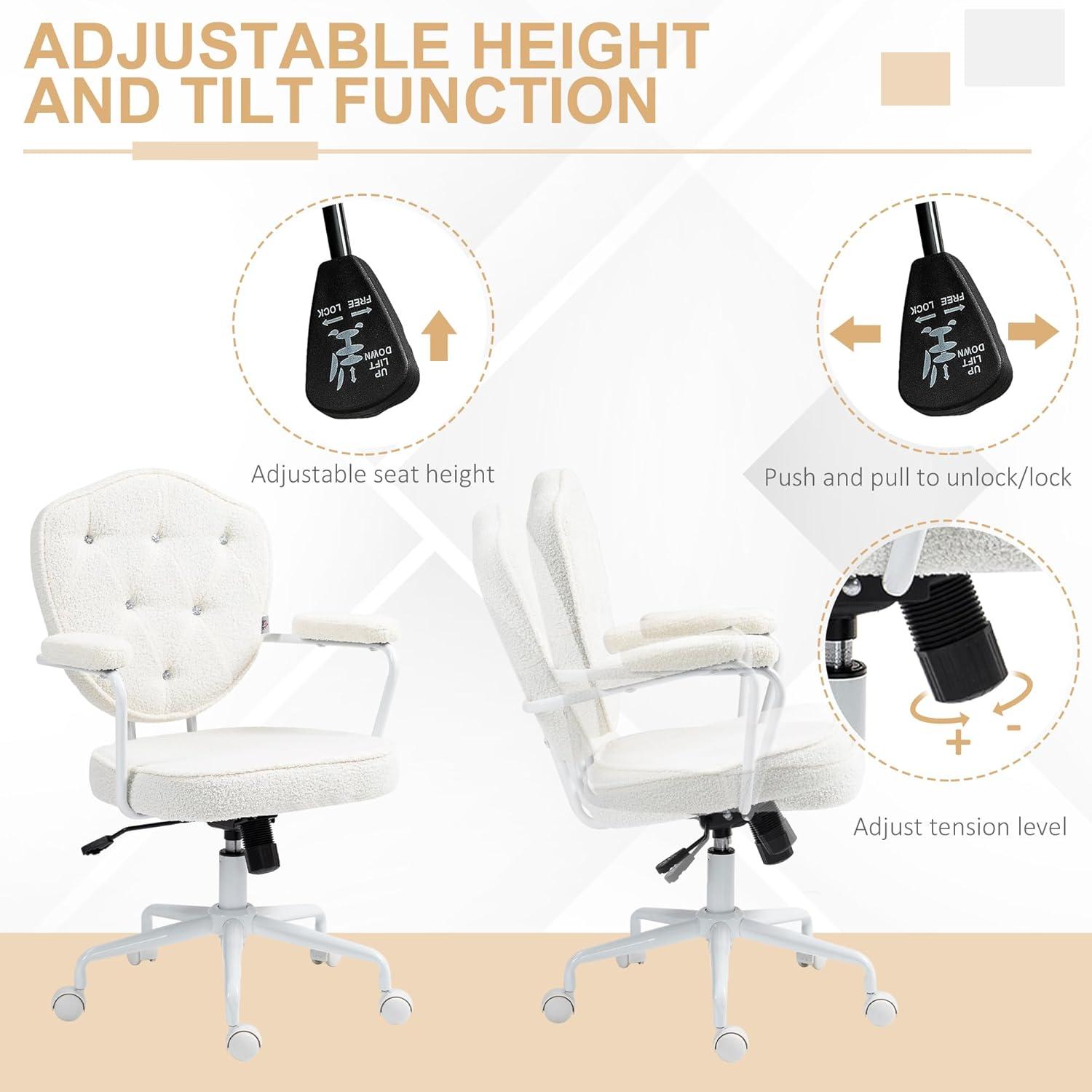 Why We Love Our Cream White Teddy Bear Office Chair: Stylish & Cozy