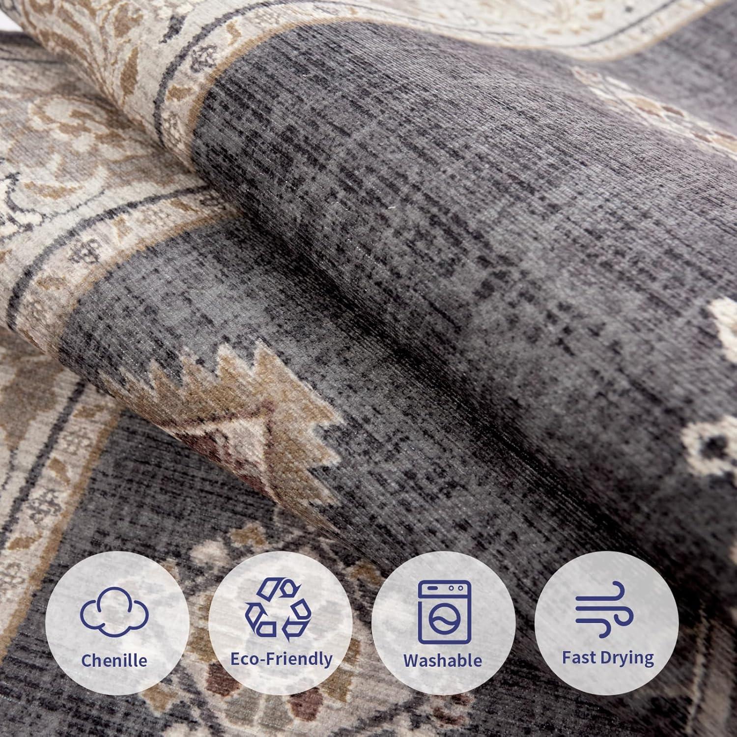 Why We Recommend ‌ILANGO's⁢ washable 5x7⁤ Vintage Rug for Home