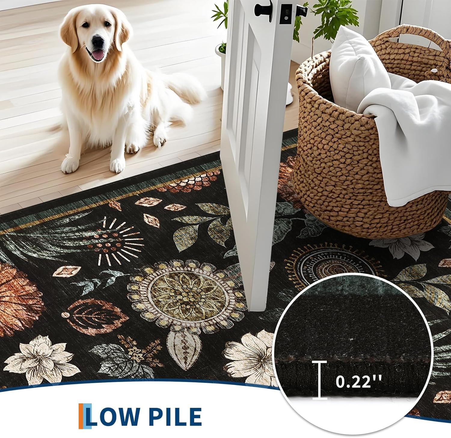 why We Love Our GarveeHome floral Rug: Soft, Safe & Stylish