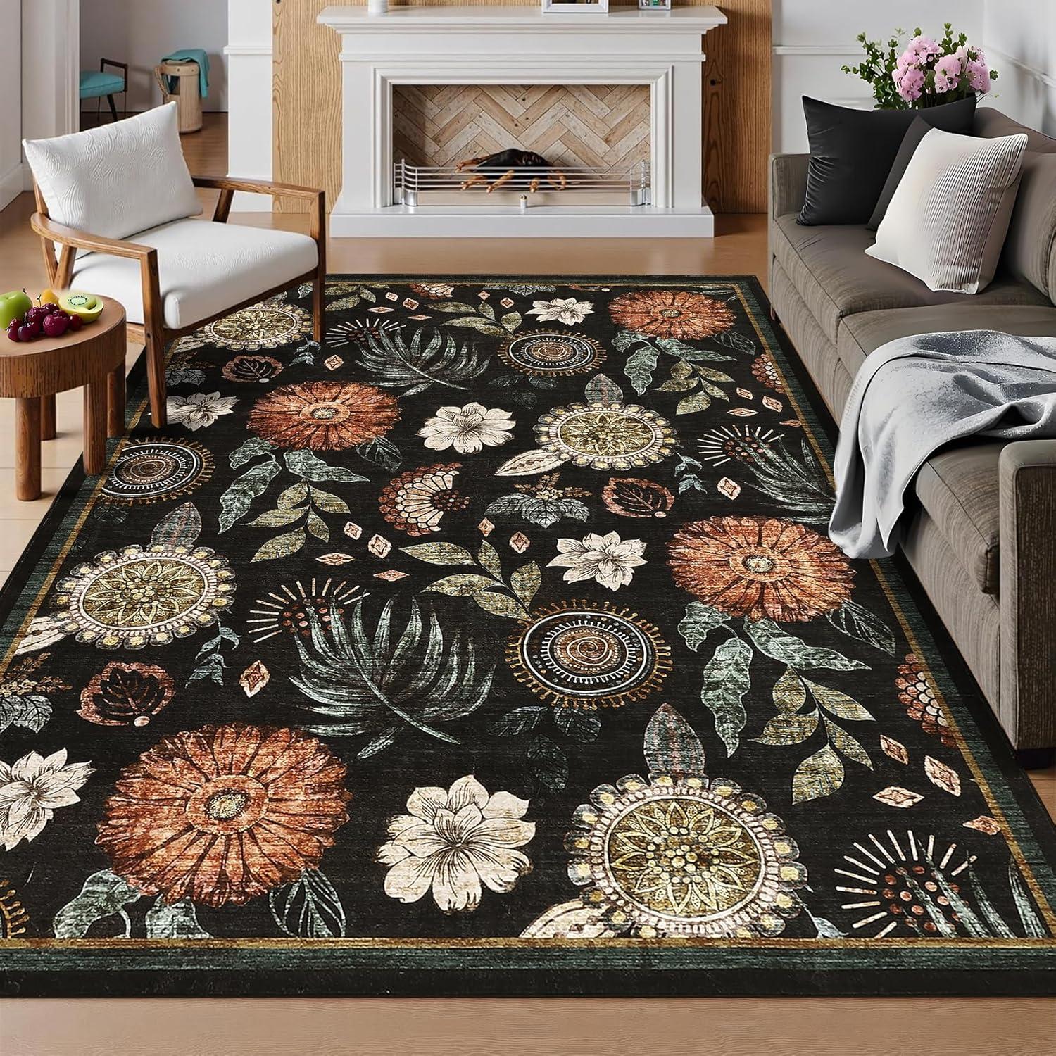 Why We Love Our GarveeHome ⁢Floral Rug: Soft, Safe & ⁤Stylish