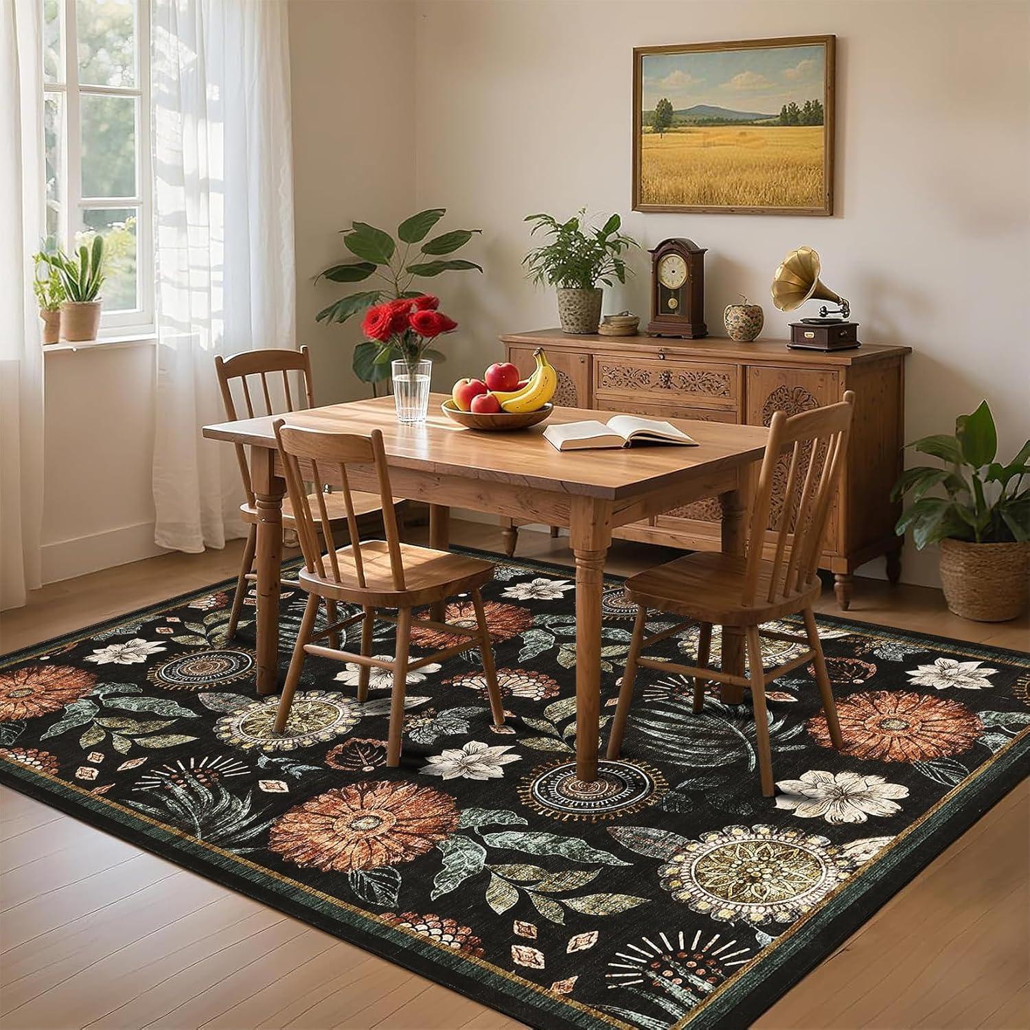 Why We Love Our GarveeHome Floral Rug: Soft,Safe & Stylish