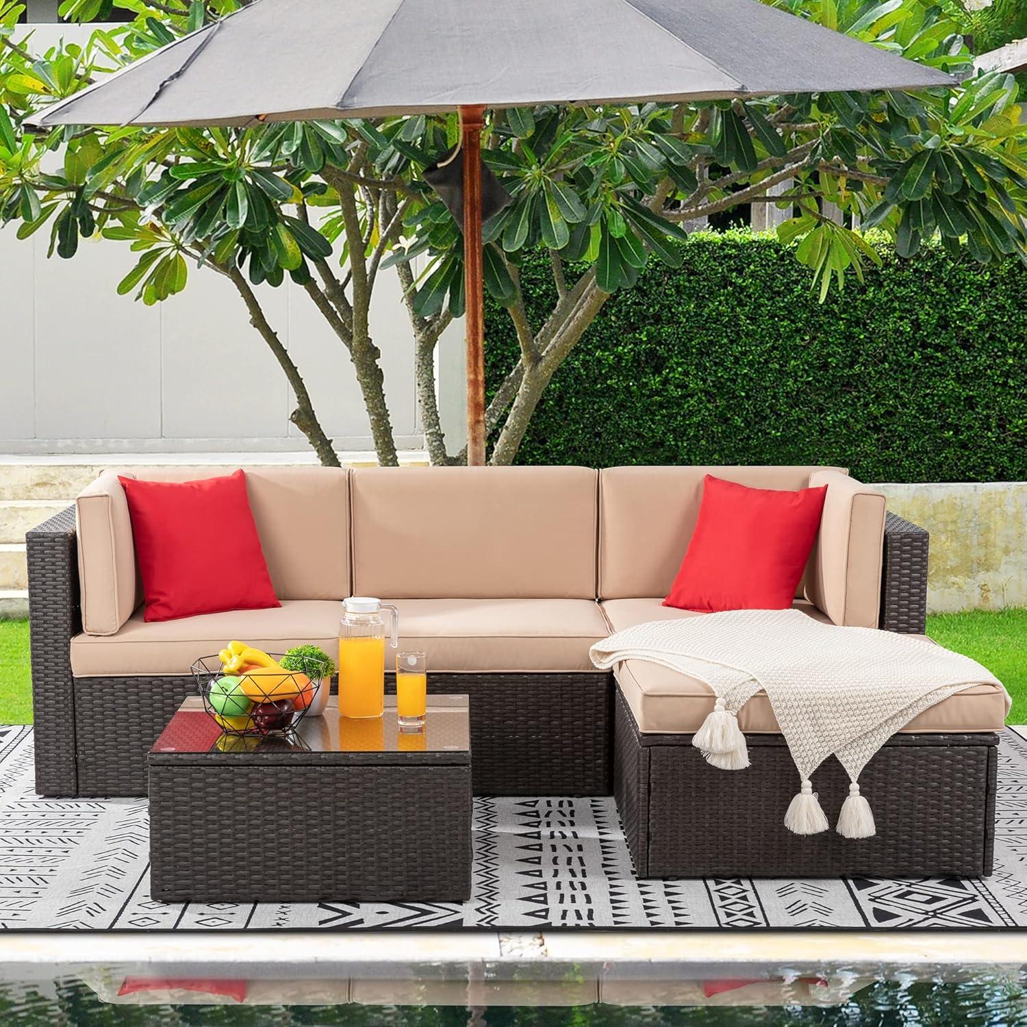 Our Honest Take on‍ the Shintenchi⁢ 5-Piece Patio Set's Comfort &⁢ Style