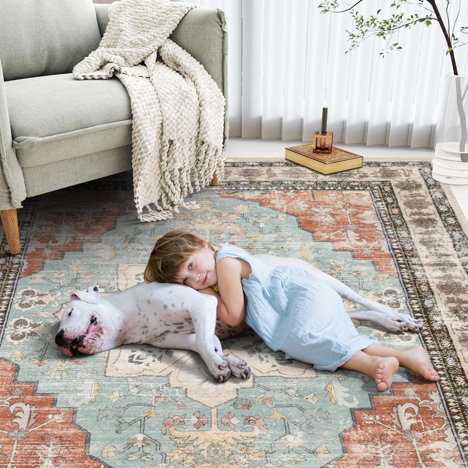 How we⁢ Loved the Cozy Charm ​of Smiry's Vintage Area Rug