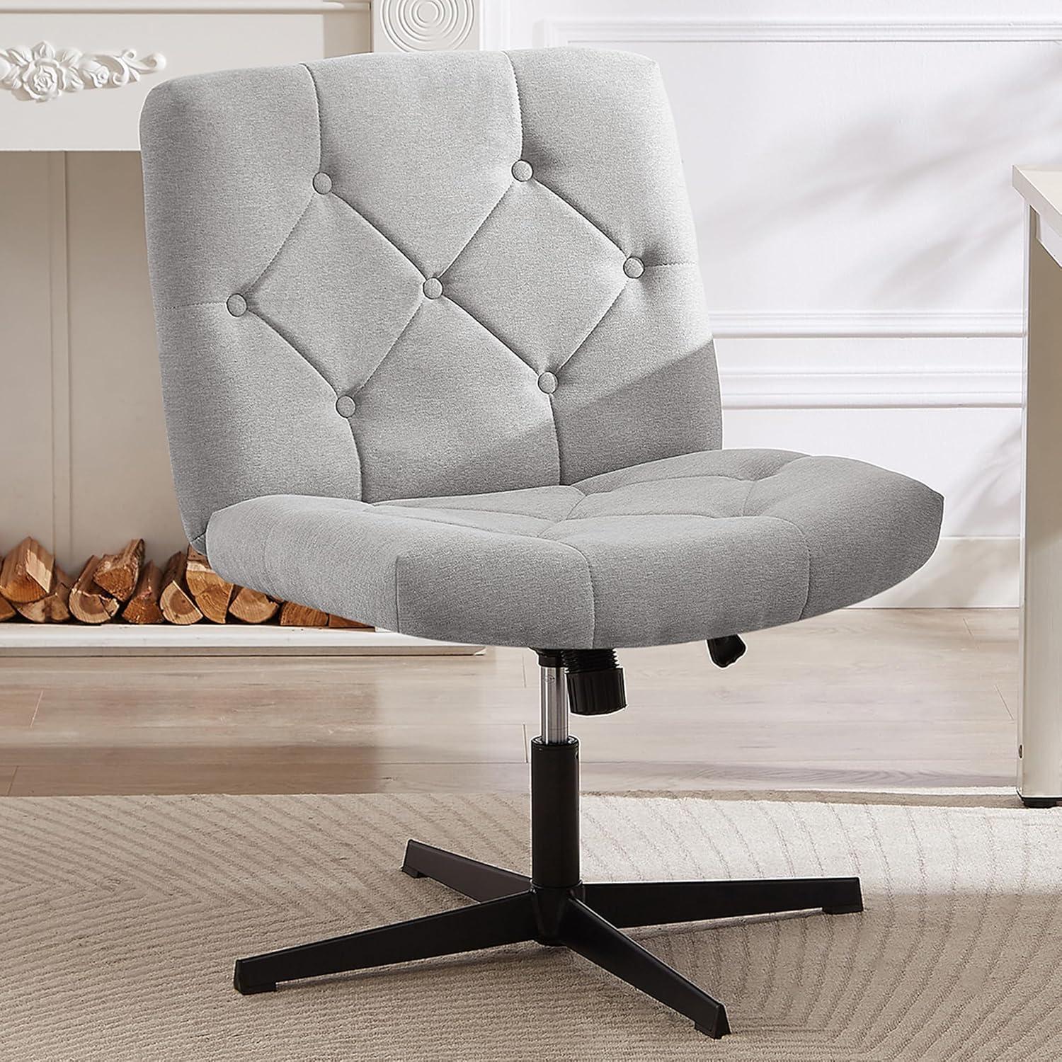 Finding Comfort and Style: Our take on VECELO's Armless Desk Chair
