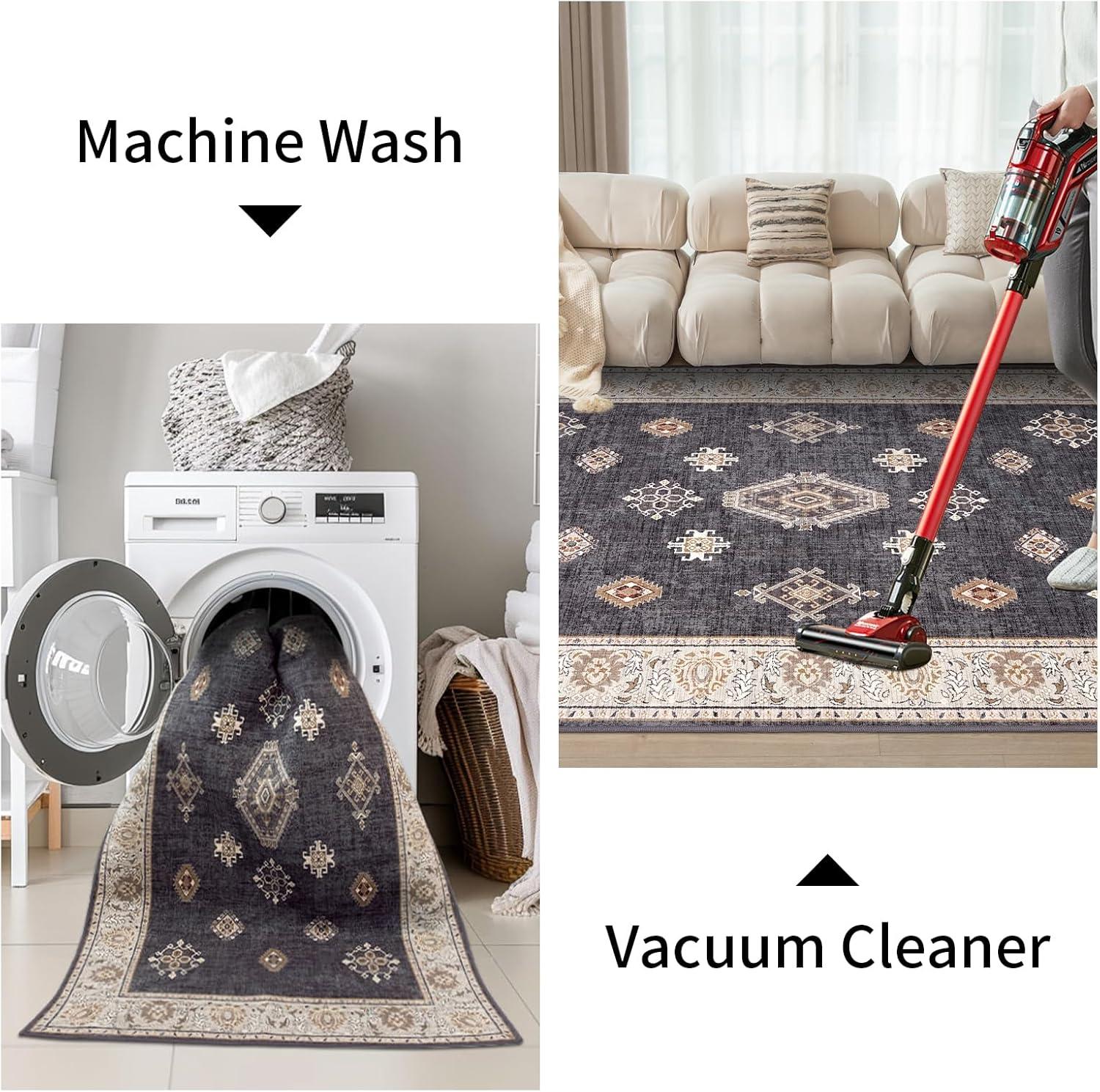 Why We Recommend ILANGO's⁣ Washable 5x7⁤ Vintage Rug for Home