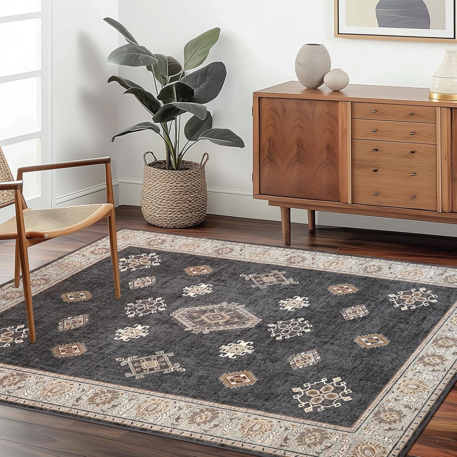 Why We⁢ Recommend‍ ILANGO's Washable 5x7 Vintage Rug for Home
