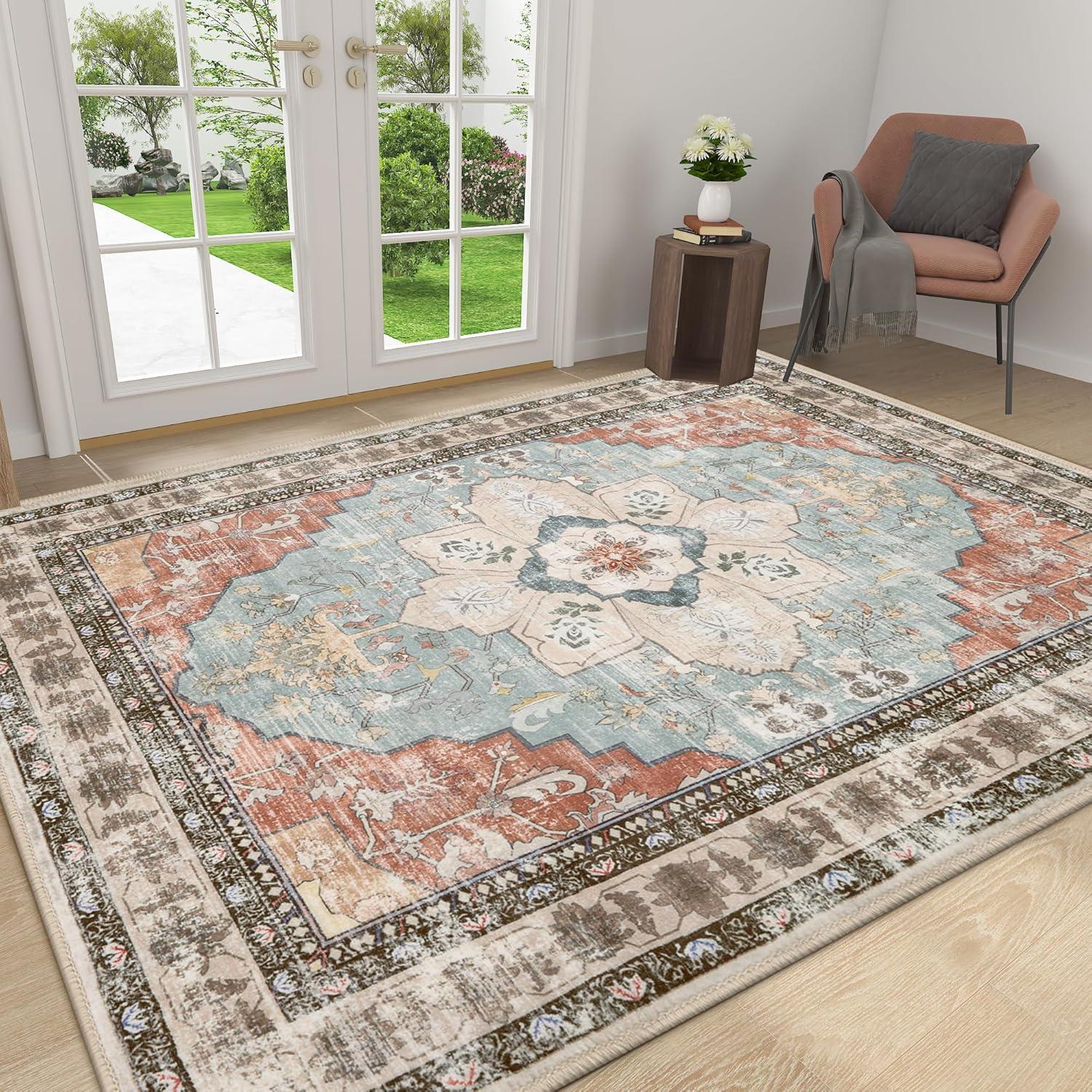 How We Loved ‍the​ Cozy‌ Charm ‌of Smiry's Vintage Area Rug