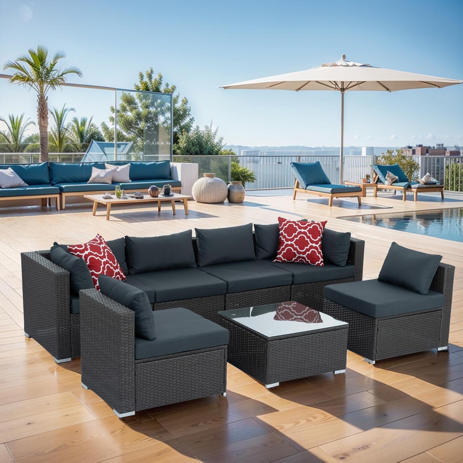 Our Honest Take: 7-Piece Patio Set for Comfort & Durability