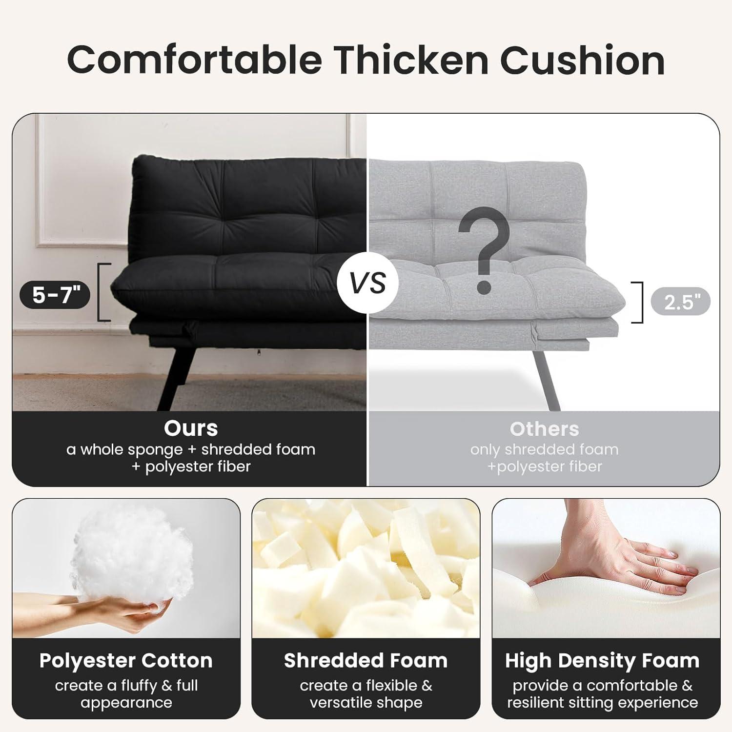 Our Honest Take on DURASPACE's Foldable Sleeper Sofa Bed