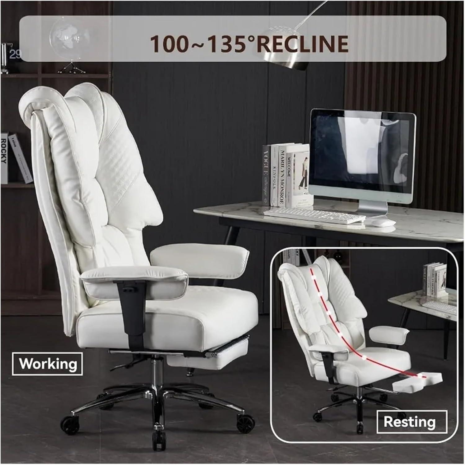 Our Take on the Excebet Big & Tall Office Chair with Footrest​ Comfort