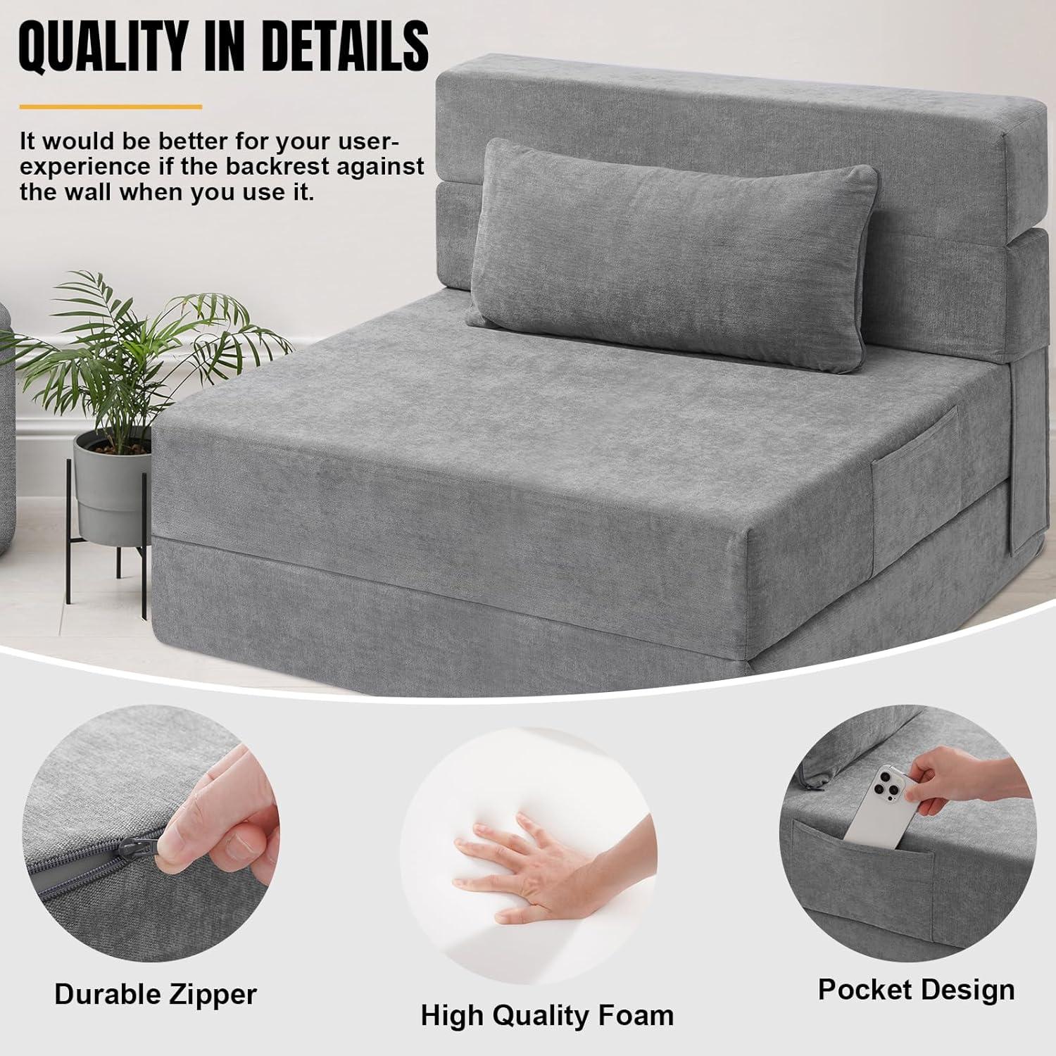 our Take on the EUHAMS Folding Sofa Bed: comfort & Convenience Combined