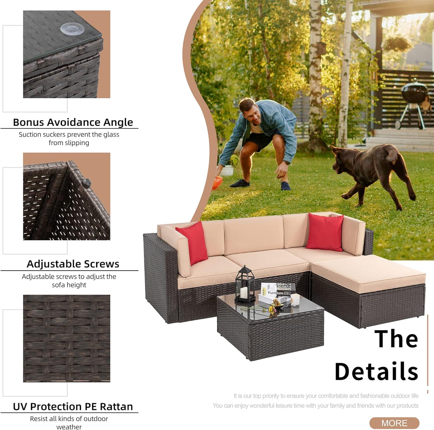 Our Honest ⁤Take on the Shintenchi 5-Piece Patio Set's Comfort & Style