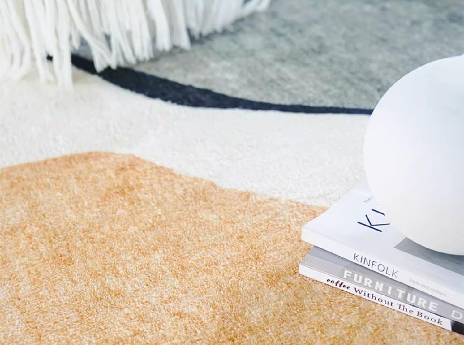 How Our Irregular Black & White Rug Transformed Every Room