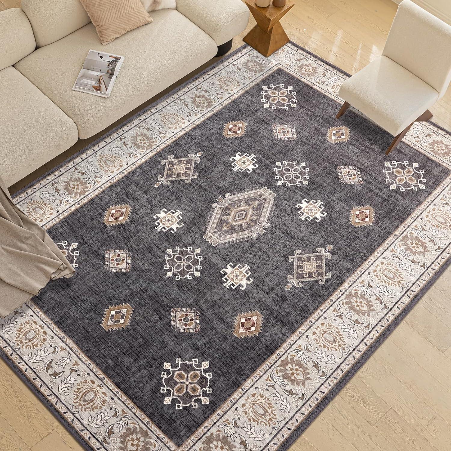 Why ⁣We Recommend ILANGO's Washable 5x7 Vintage ⁢Rug ⁢for ⁤Home