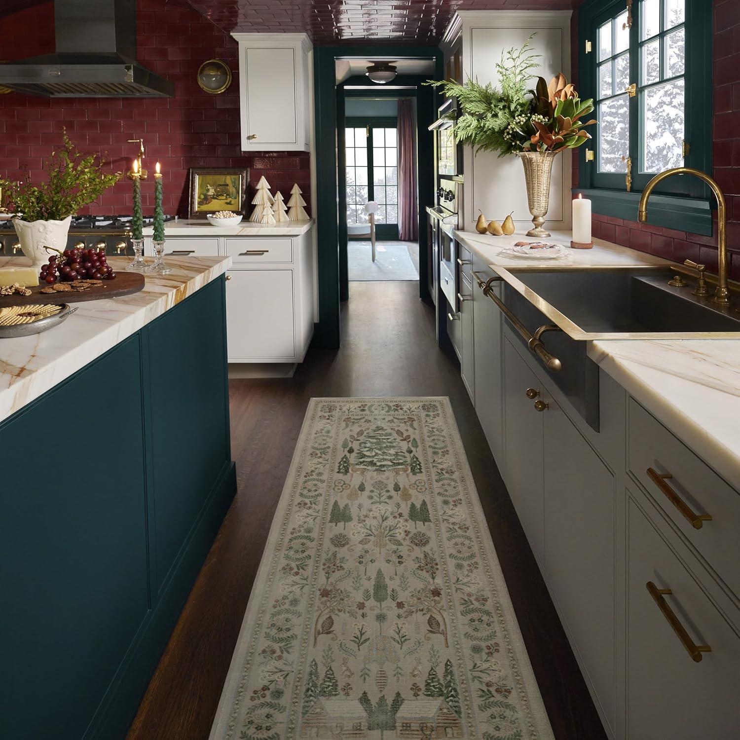 our Honest Take: RUGGABLE's Cozy, Washable Christmas Rug Review