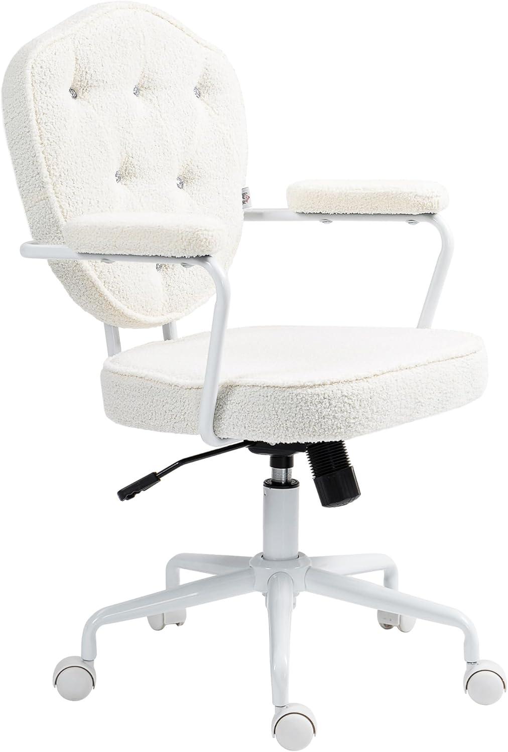 Why We Love Our Cream white Teddy Bear Office Chair: Stylish & Cozy