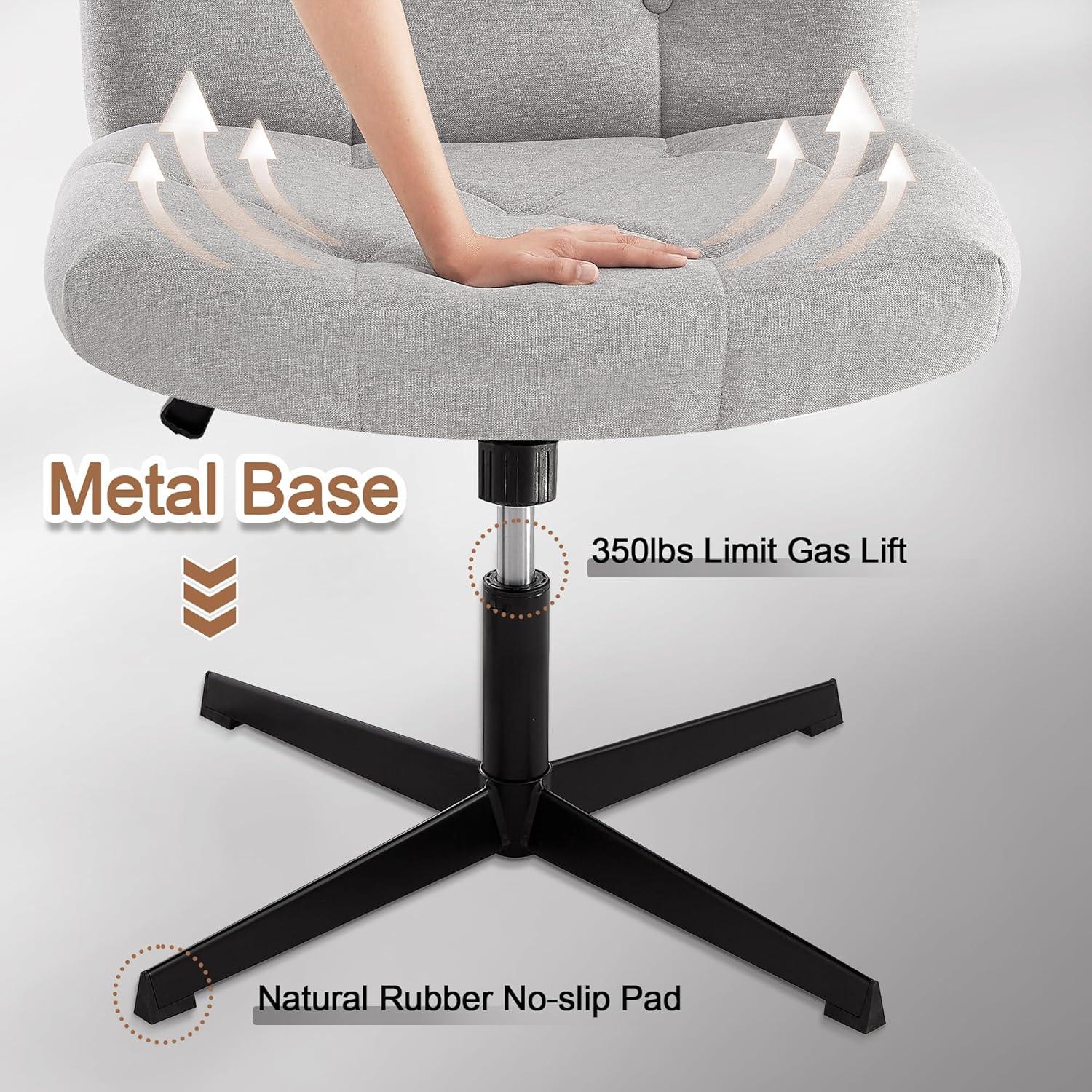 Finding Comfort and Style: Our Take on ‍VECELO's Armless Desk Chair