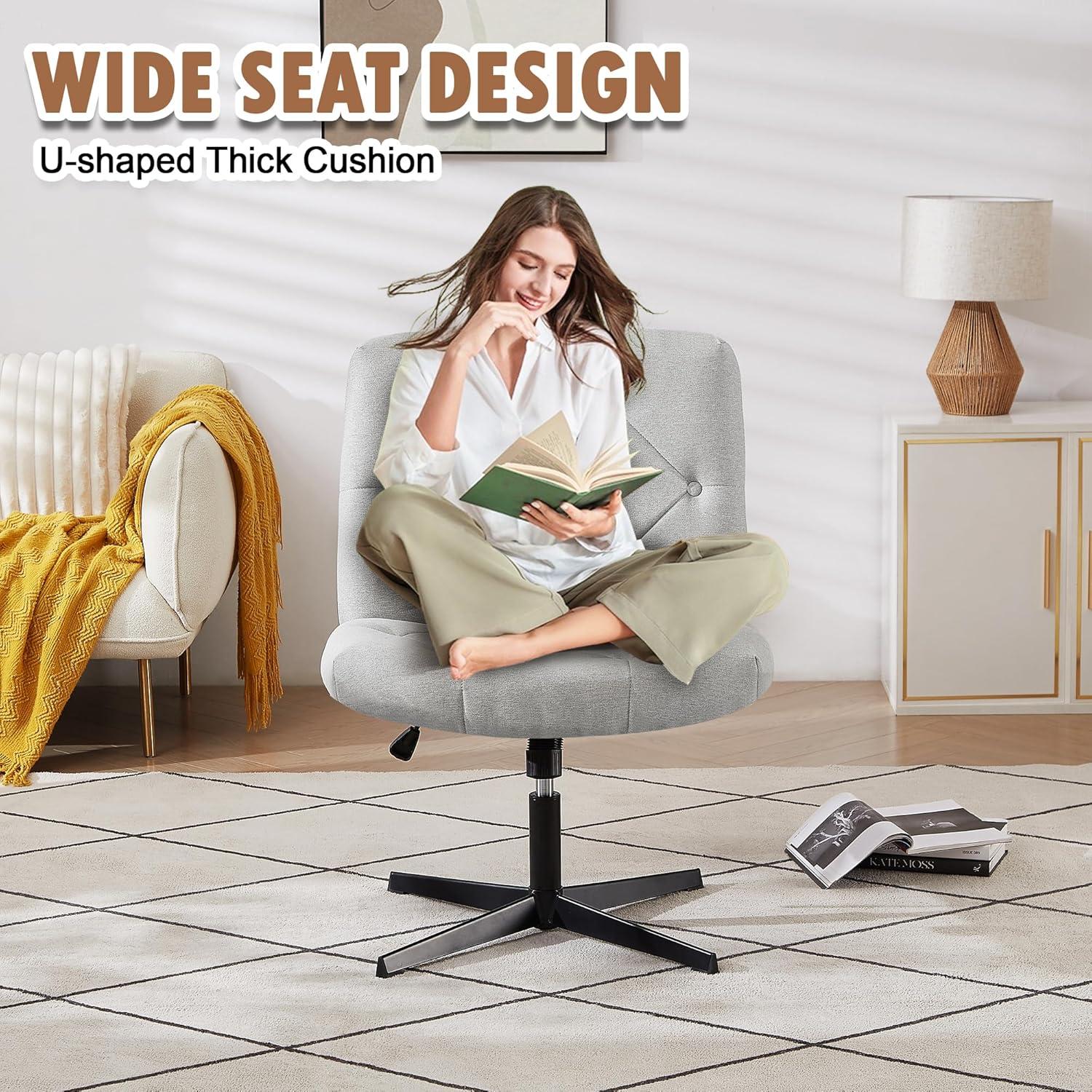 Finding Comfort and Style: Our Take on VECELO's Armless​ Desk Chair