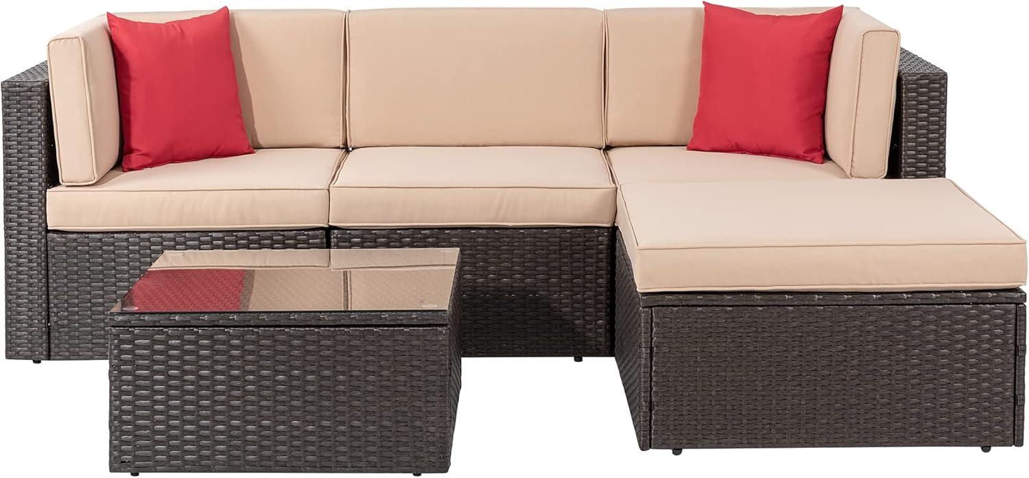 Our Honest Take on the Shintenchi⁣ 5-Piece Patio Set's Comfort & Style