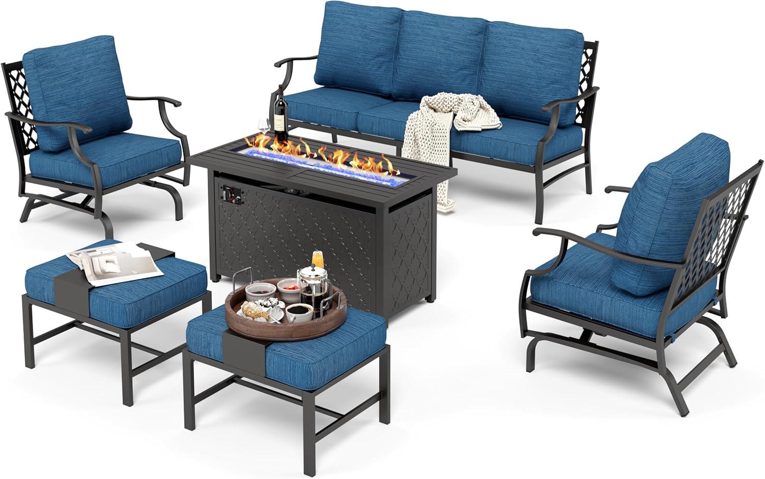Our Honest Take on HERA'S HOUSE 6-Piece Patio Set with Fire Pit