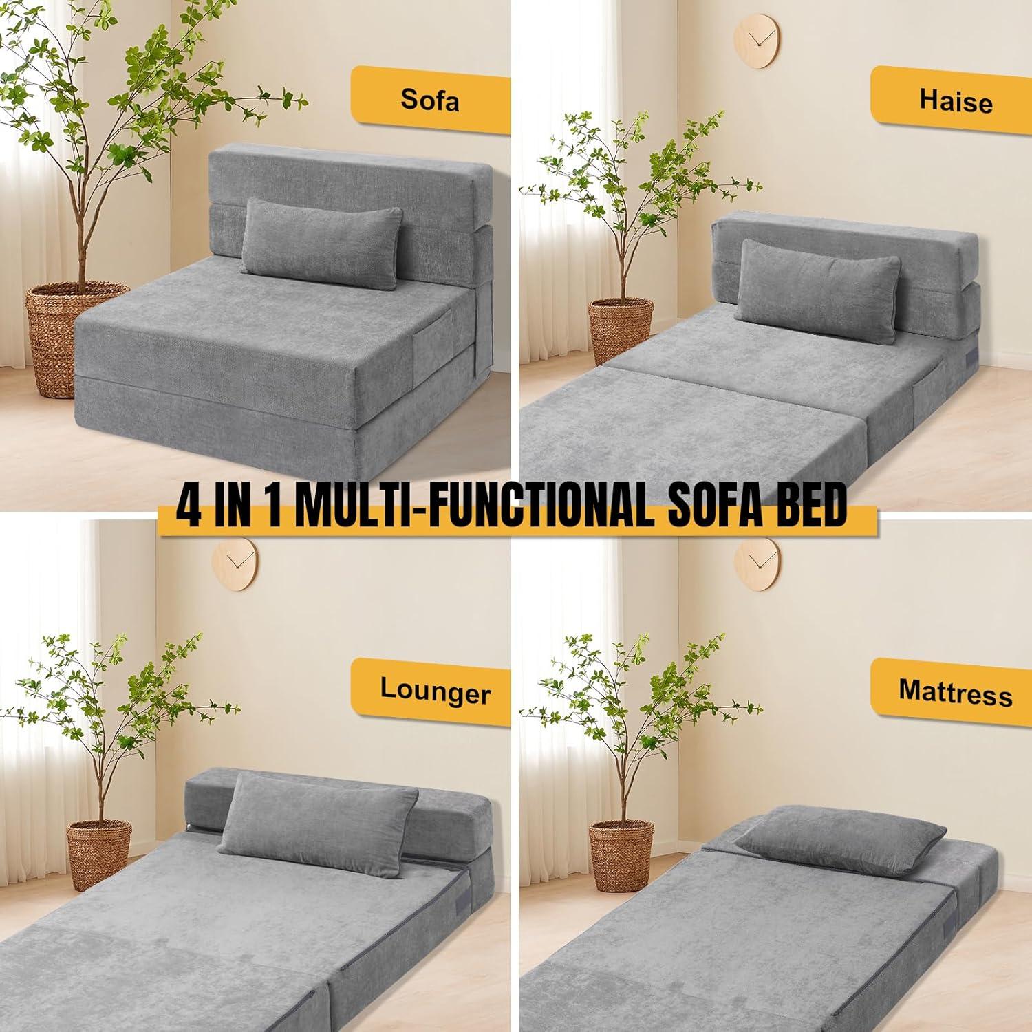 Our Take on the EUHAMS Folding Sofa Bed: Comfort & Convenience Combined
