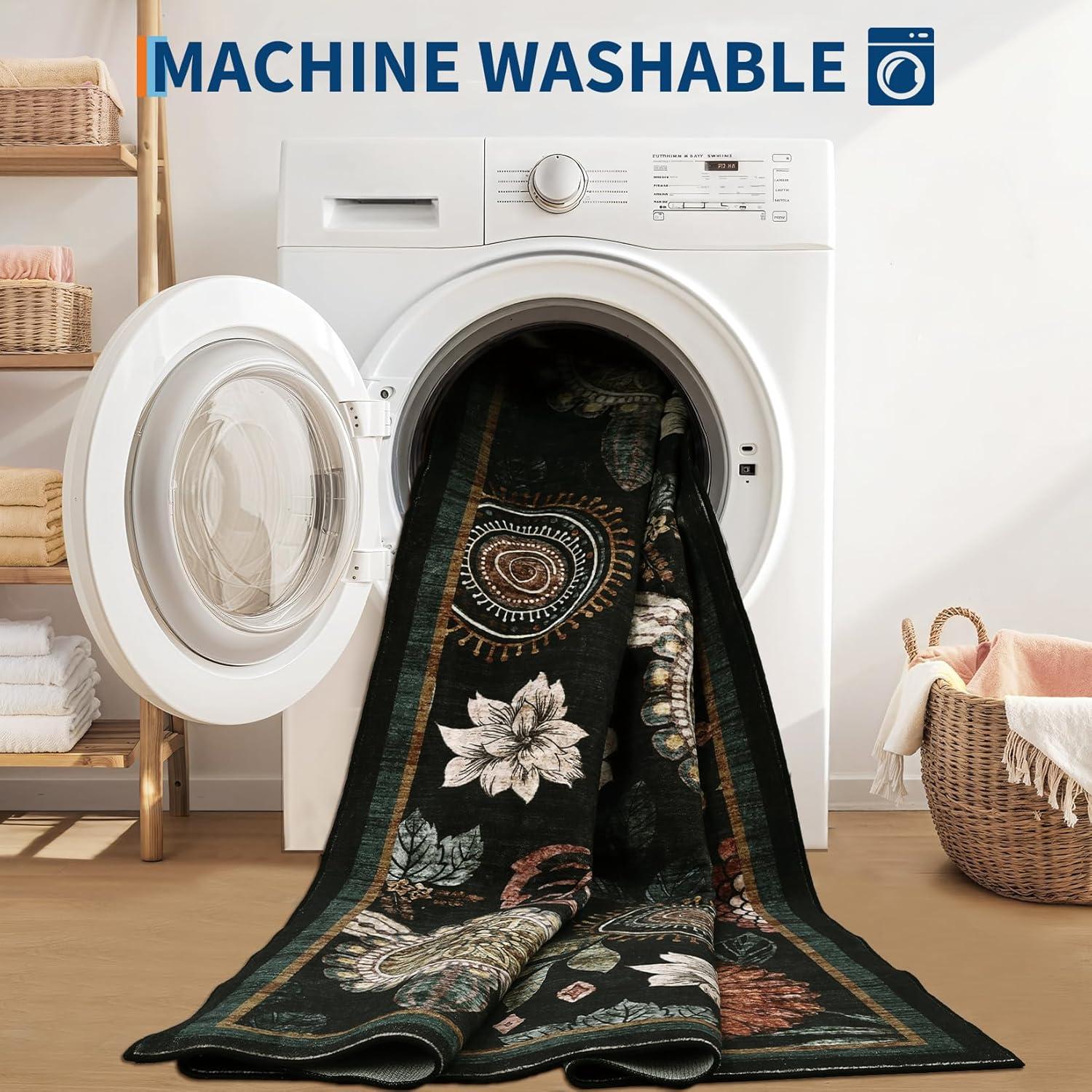 Why We Love Our GarveeHome Floral Rug: Soft, Safe ⁤& Stylish