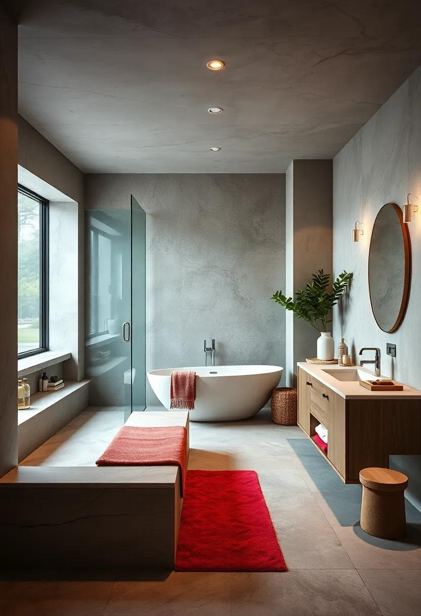 Include a built-in bench or seating area to enhance comfort and functionality