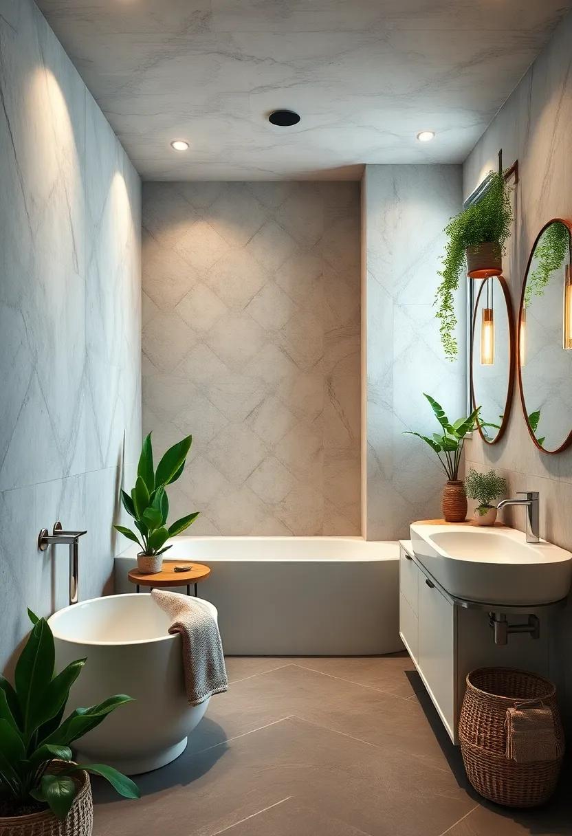 Integrate plants and greenery to breathe life and freshness into the space