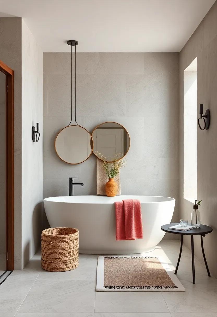 Mix vintage decor elements with contemporary fixtures for a timeless, eclectic style