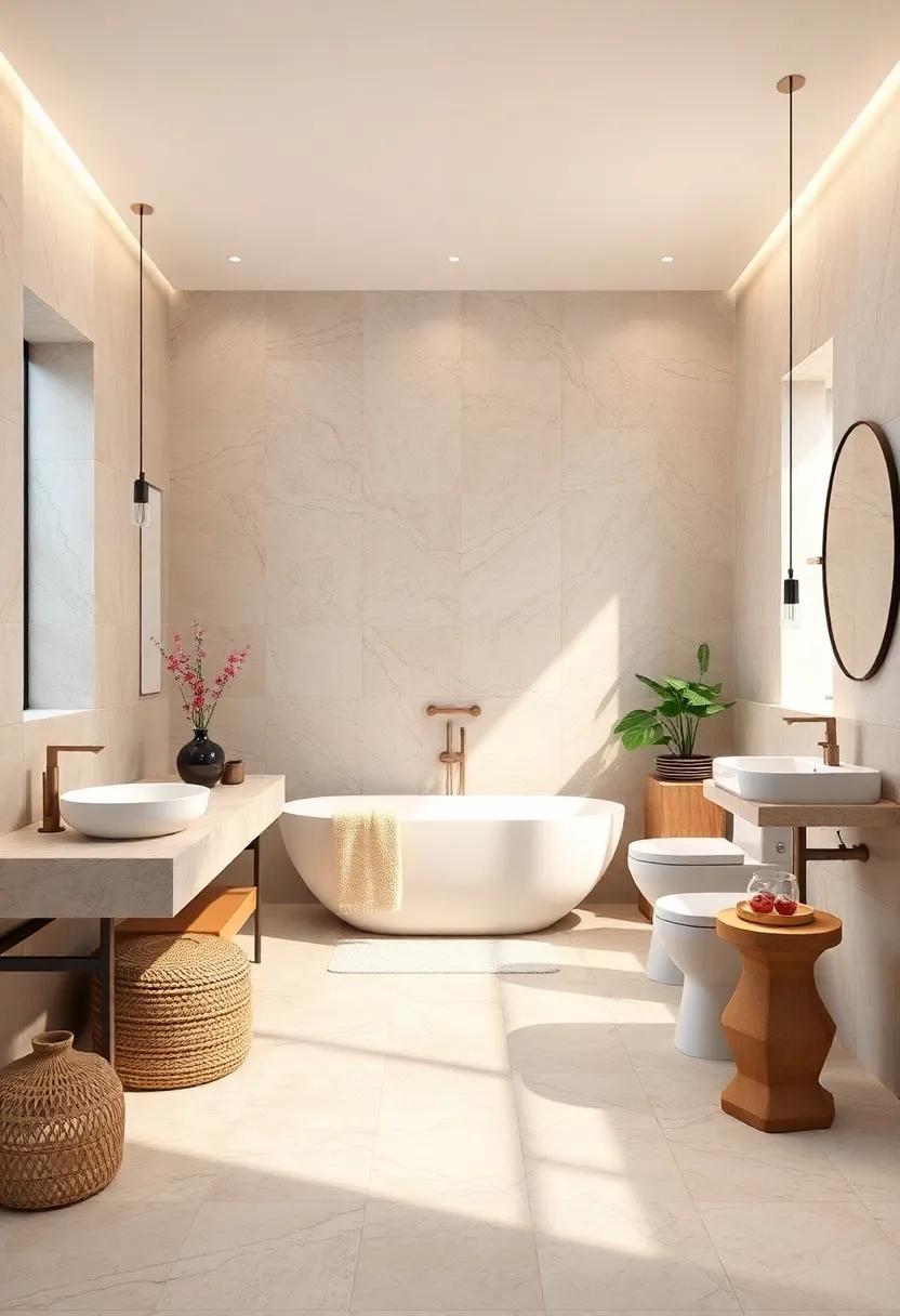 Use soft, pastel color palettes for a calming, serene environment perfect for relaxation