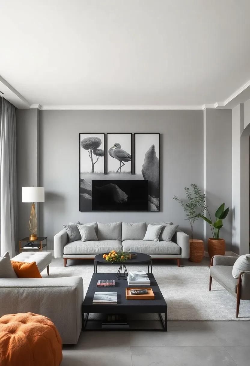 Create a serene ‍retreat using soft dove gray tones complemented by minimalist black-and-white photographic prints for ⁤a timeless ⁢feel