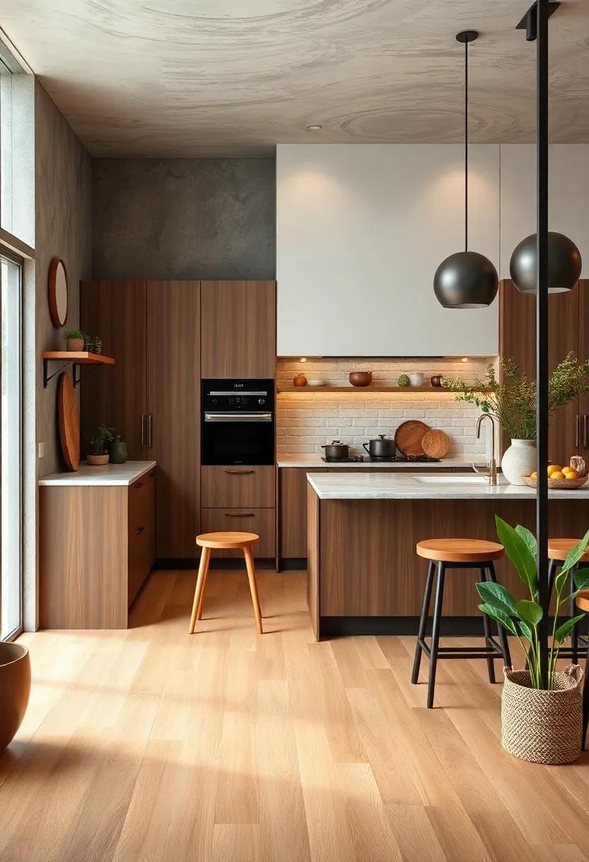 Bamboo Flooring: Eco-friendly and resilient, bamboo flooring provides⁢ a warm, natural aesthetic that complements​ minimalist and Scandinavian-inspired modern ‌kitchens