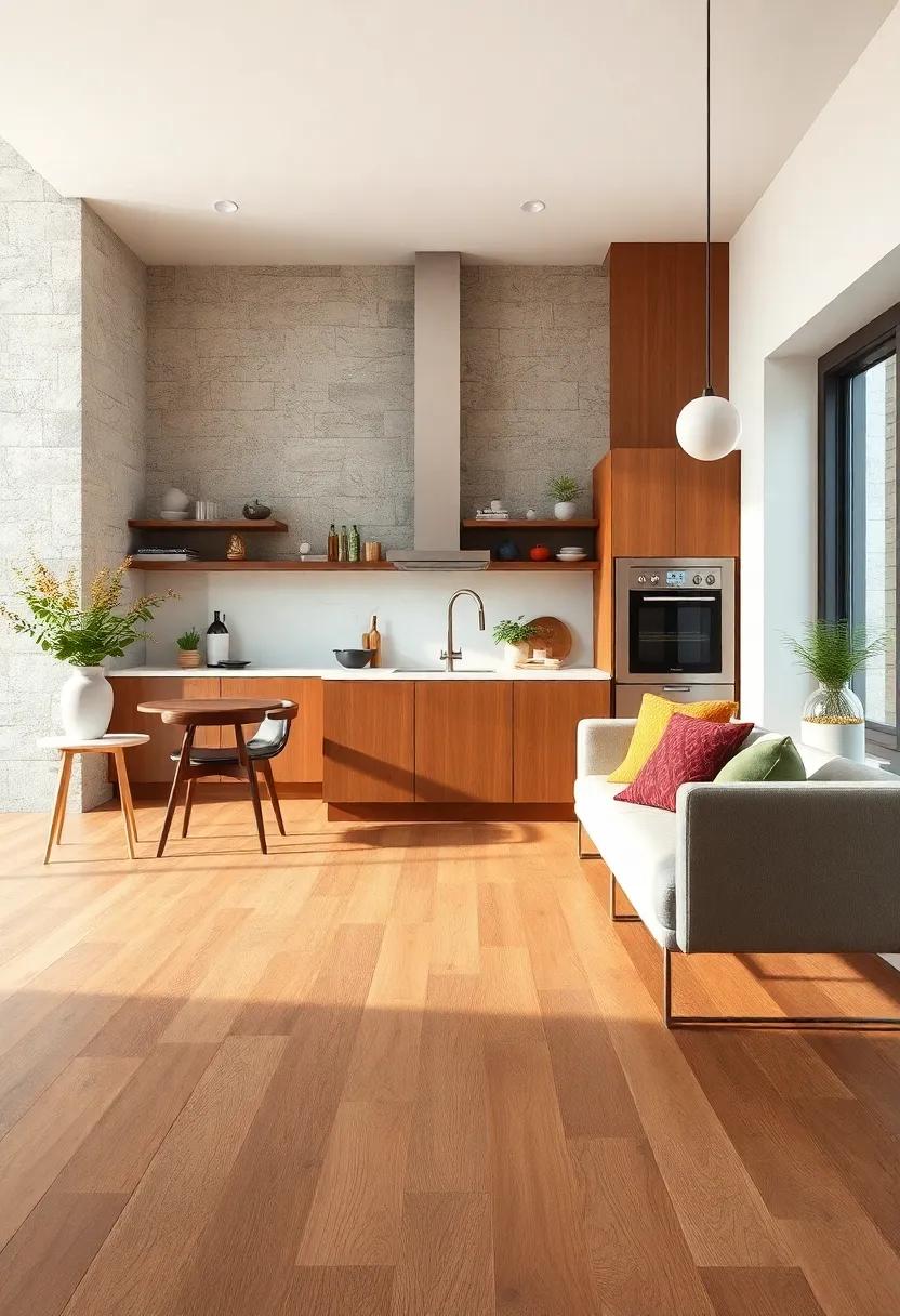 Engineered ‌Hardwood with Matte Finish: Combining natural wood beauty‌ with enhanced ⁤durability, engineered hardwood in a matte finish brings warmth without sacrificing ​modern appeal