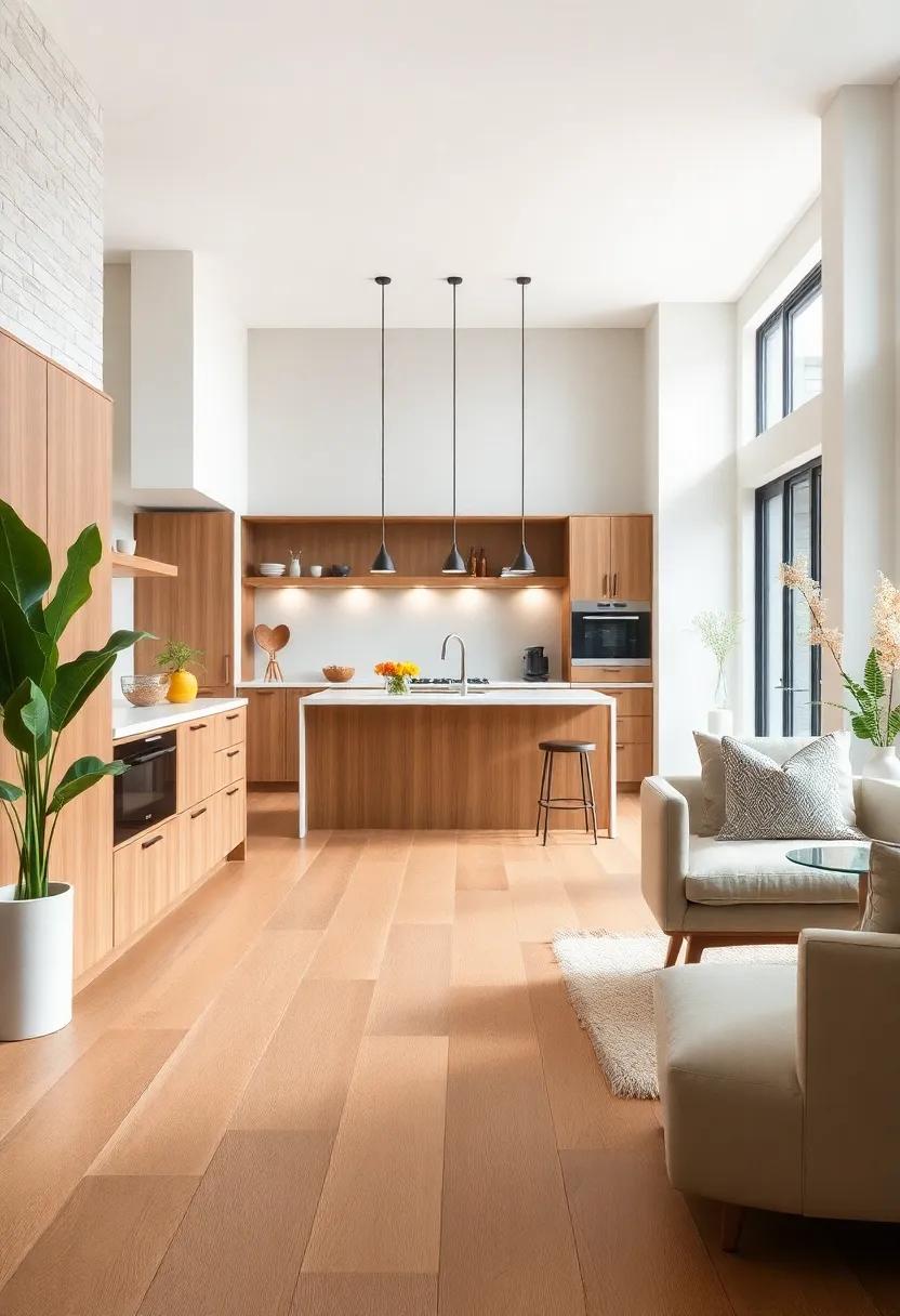 satin-Finish Timber Floors: Satin finishes on ‍timber preserve wood's ‌natural grain while offering subtle sheen, ‌blending classic warmth‍ with contemporary simplicity