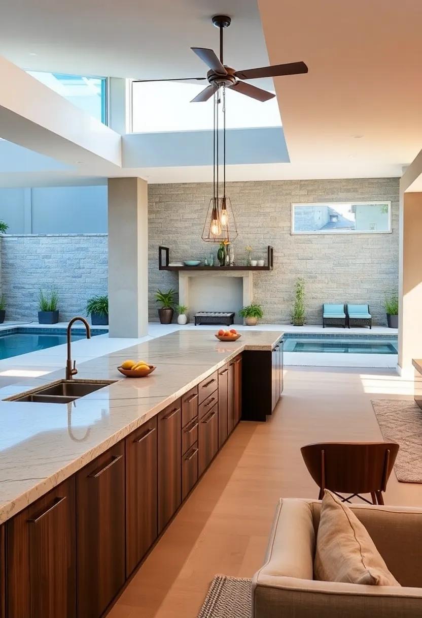 Fold-down Counter Extensions for Extra ⁢Prep Space