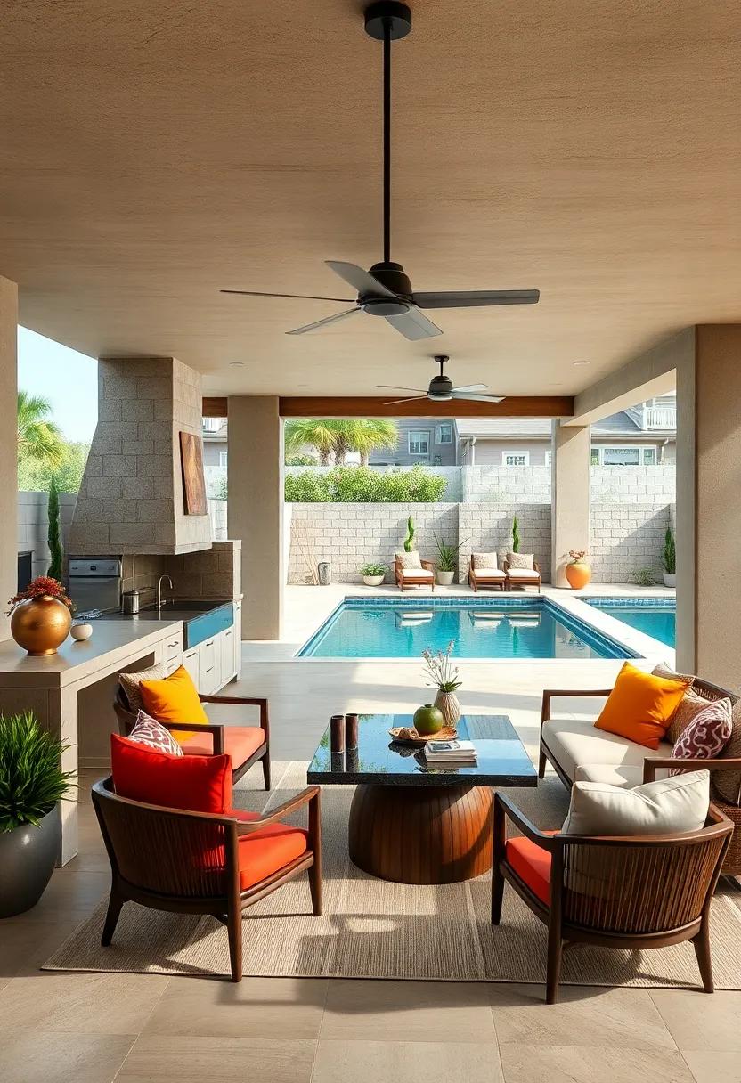 Integrated pizza Oven for Authentic Outdoor⁢ Dining