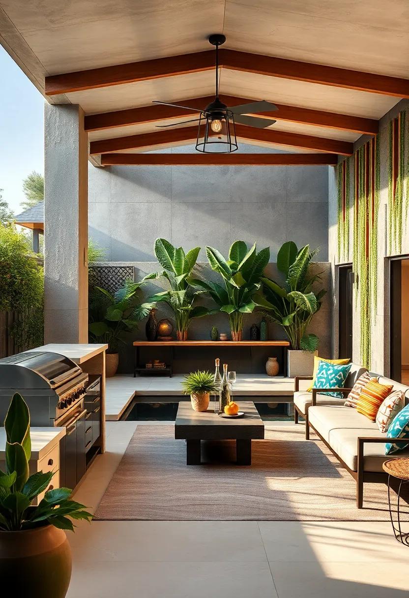 Vertical Garden Walls to Create Privacy and Greenery