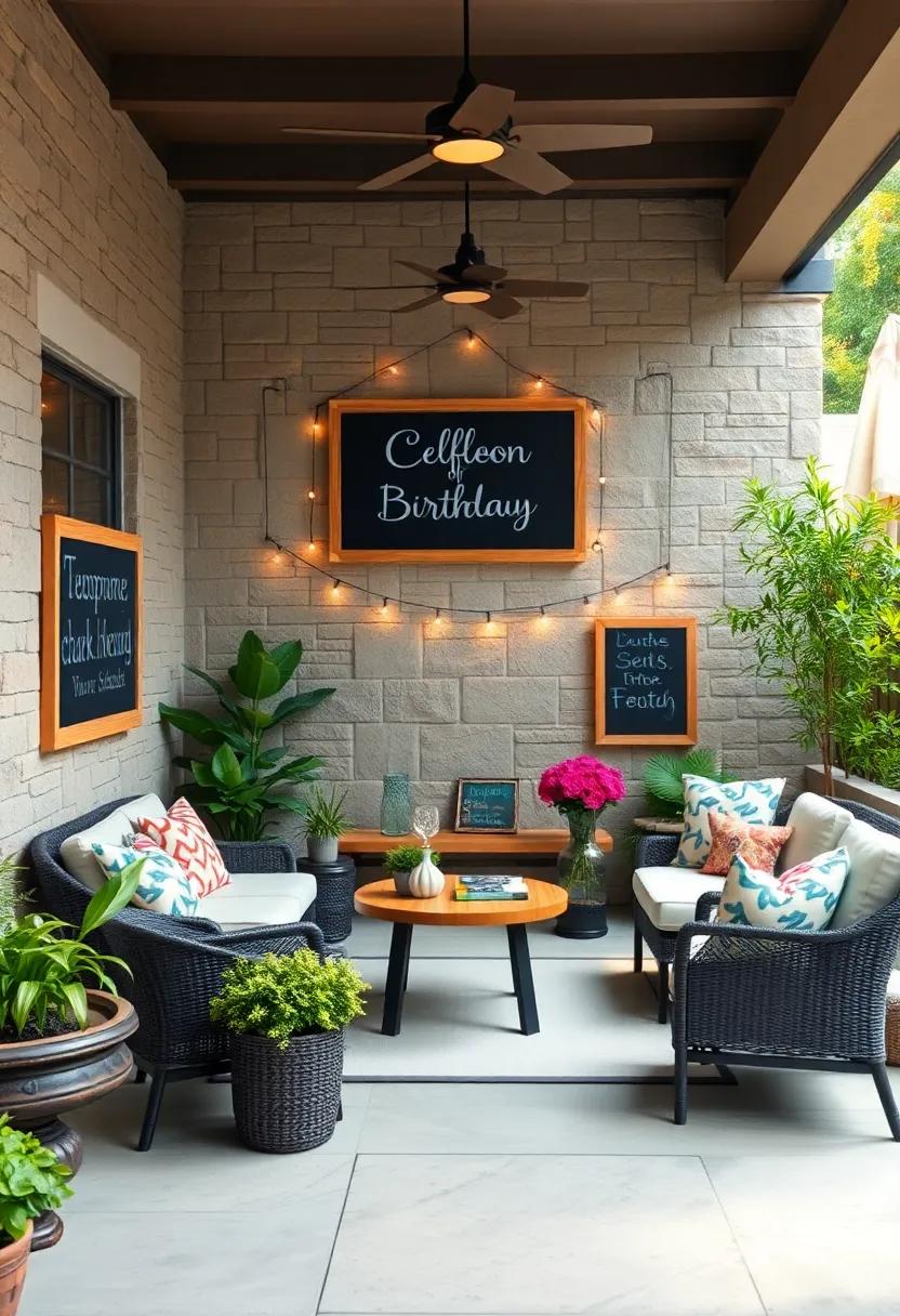 Celebration Message Board: Highlight birthdays,anniversaries,or special announcements for your guests