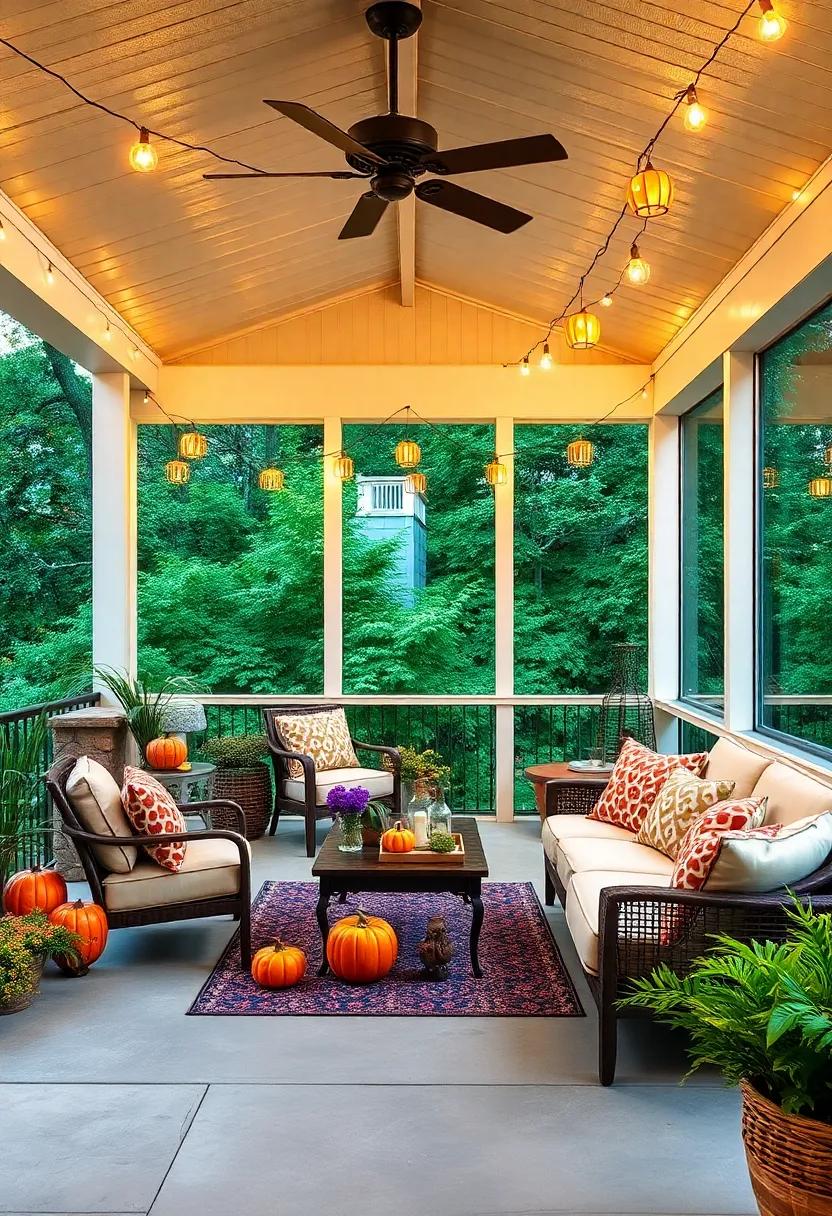 Festive Pumpkin-Shaped String Lights⁤ Perfect ⁢for Halloween and Fall