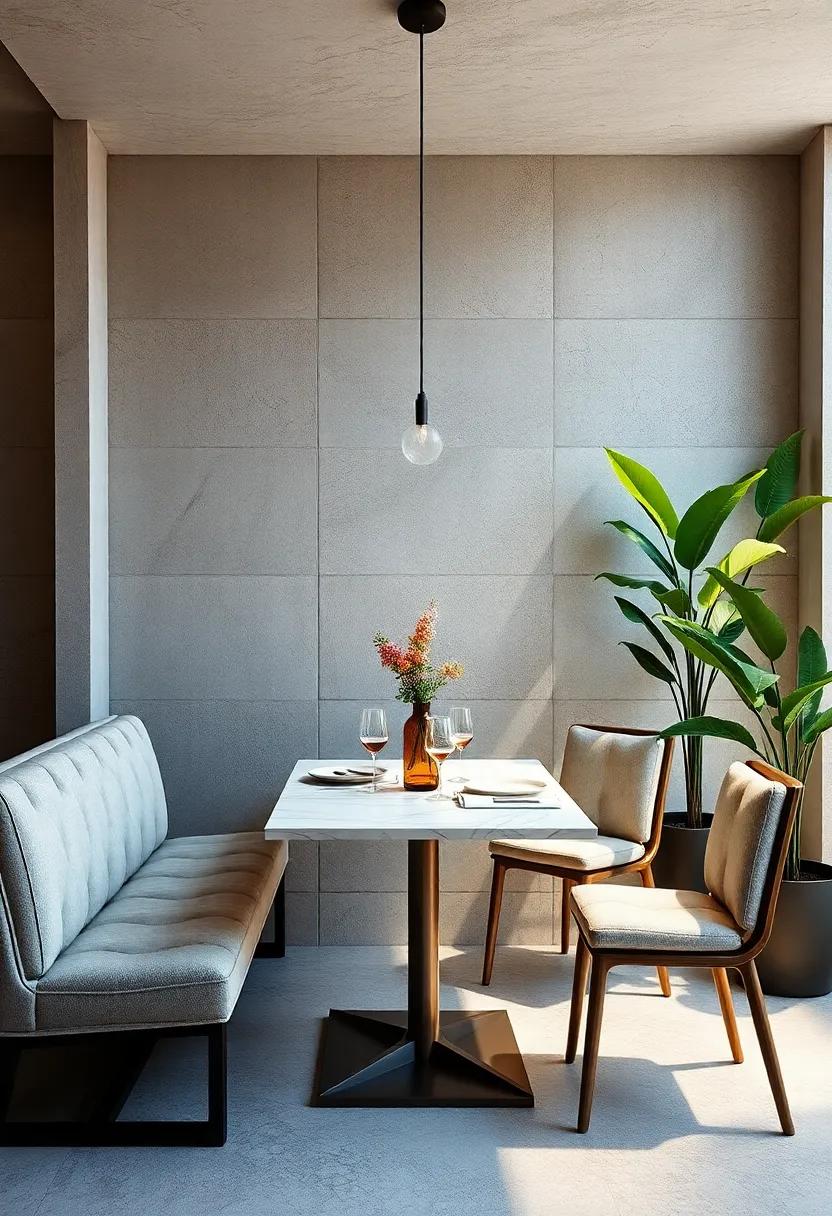 Bistro-Style two-Seater Tables for Cozy Corners