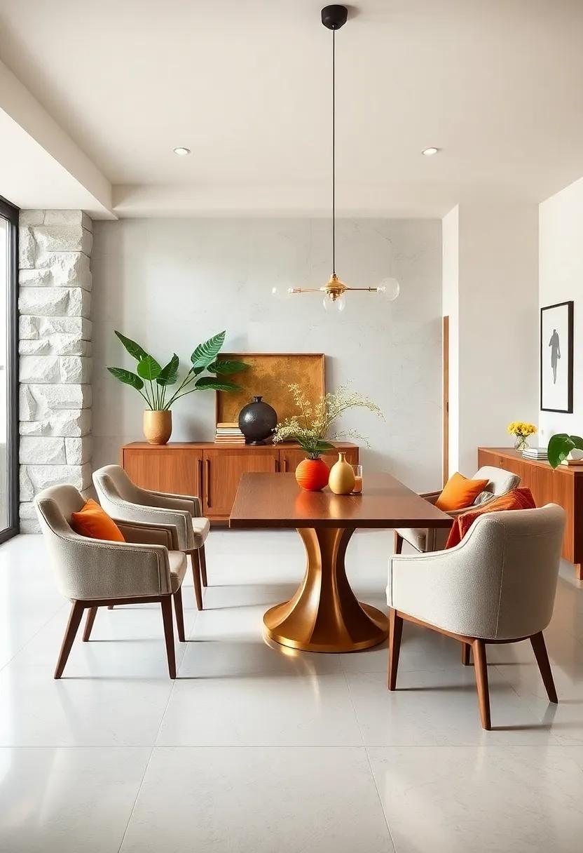 Compact Drop-Leaf Dining Tables for Flexible Seating