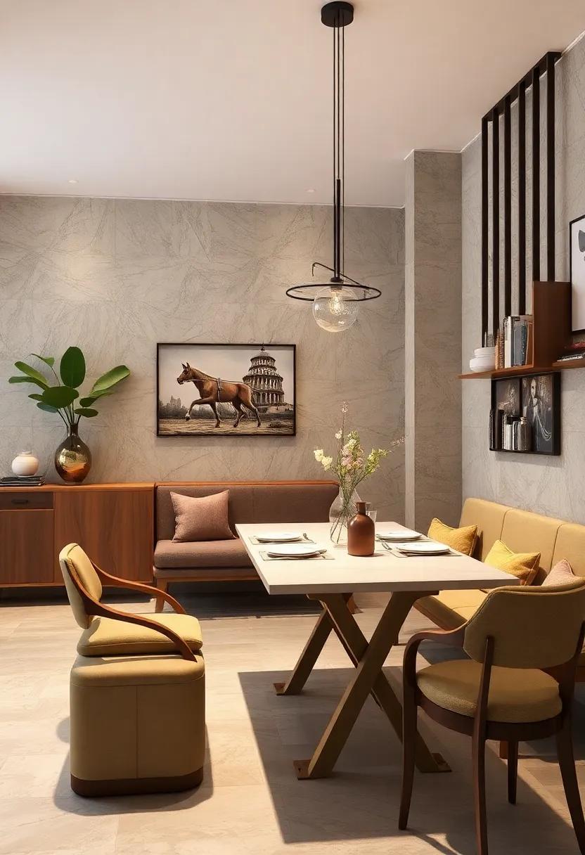 Foldable Wall-Mounted Tables for Effortless Space Saving