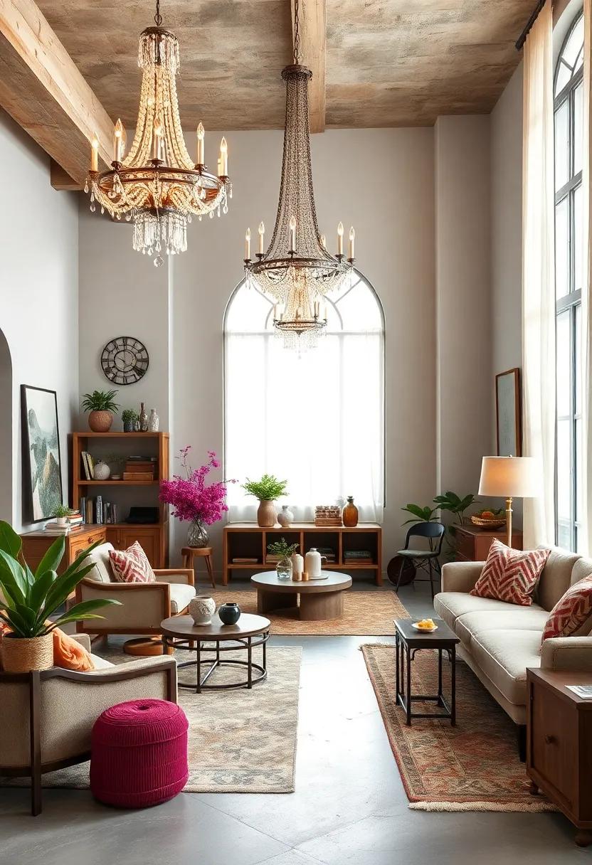 Antique Crystal Chandeliers