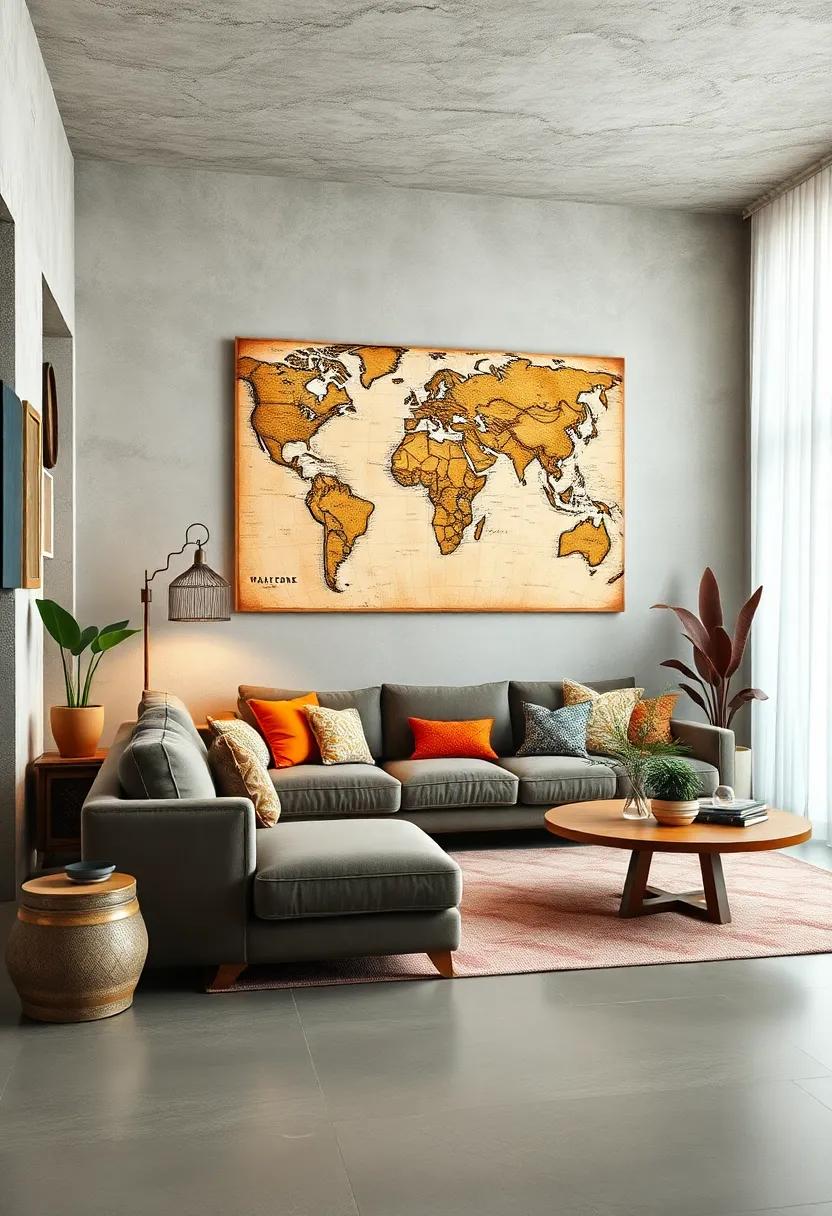 Old World Map wall Art