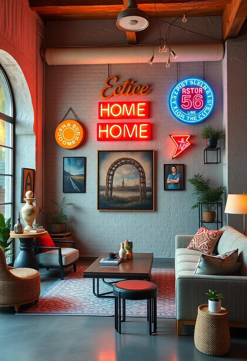 Retro Neon Wall Signs