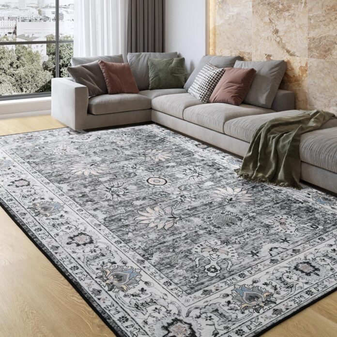 Our Take on the Stylish, Washable Grey Boho Rug for Any Room