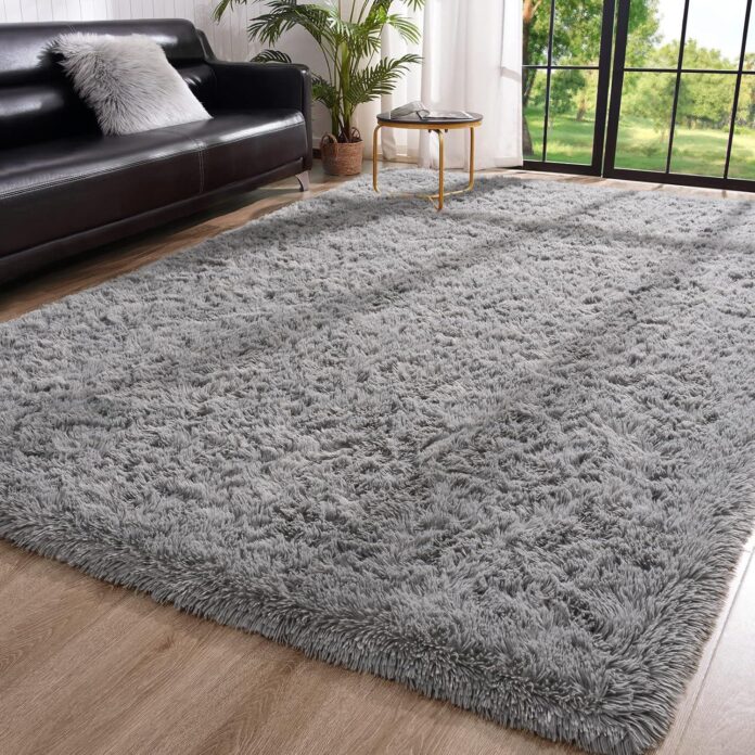 Our Take on the Toneed Gray Fluffy Rug: Soft, Stylish, and Affordable