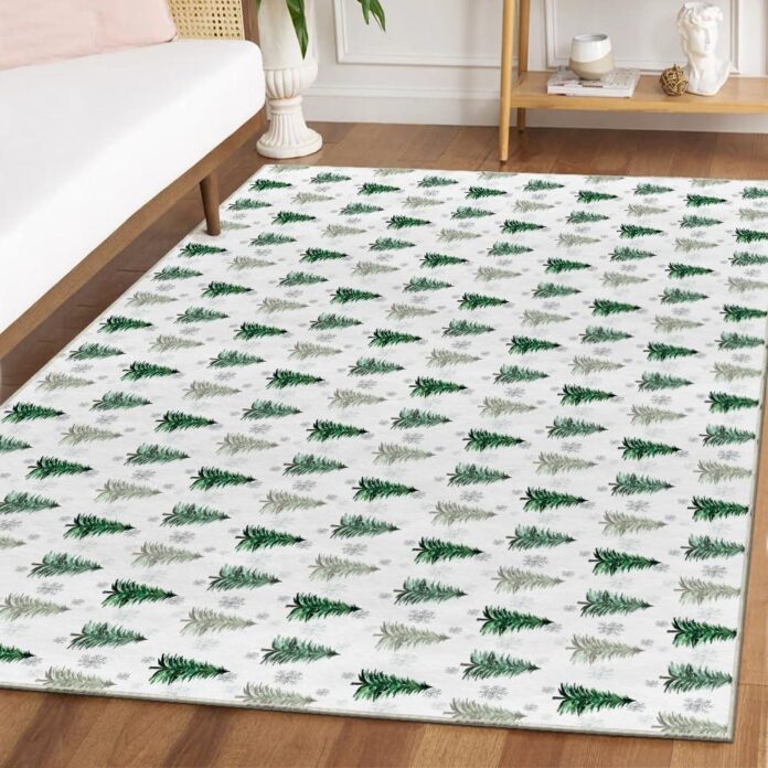 Cozy Up Our Home with the Artoid Xmas Tree Rug Review